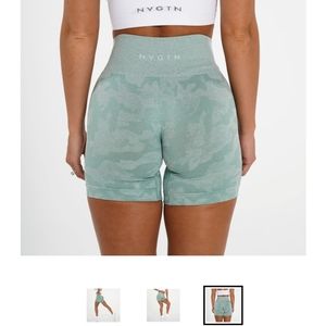 Nvgtn sage green camo seamless